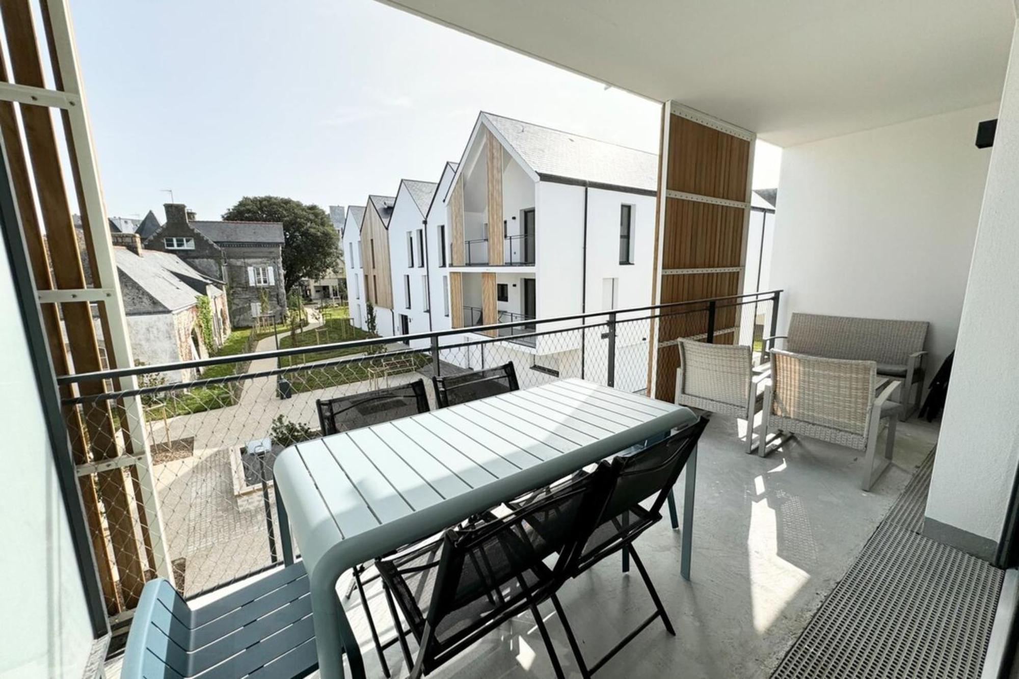 T3 De Standing Plein Bourg - 100M Des Plages Saint-Pierre-Quiberon Exterior foto
